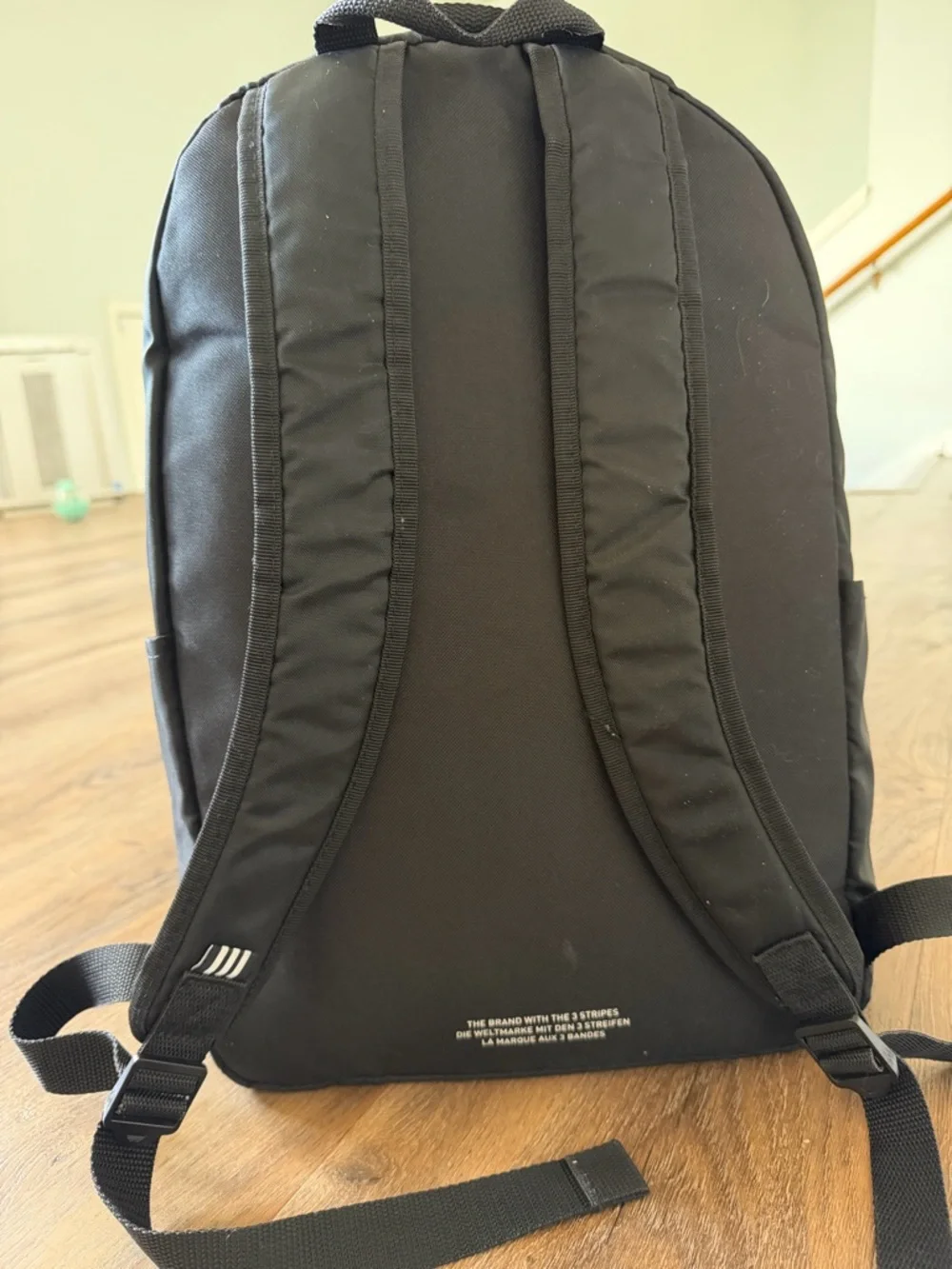 Adidas Adicolor Trefoil Logo Classic Backpack Black